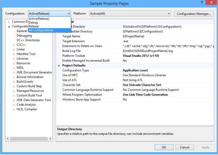 Select All Configurations